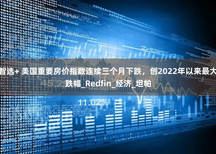 智选+ 美国重要房价指数连续三个月下跌，创2022年以来最大跌幅_Redfin_经济_坦帕